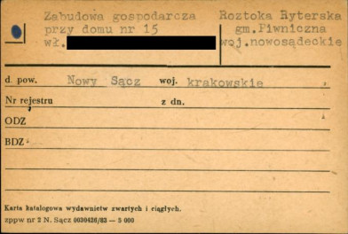 zabudowa gospodarcza przy domu, skan 1
