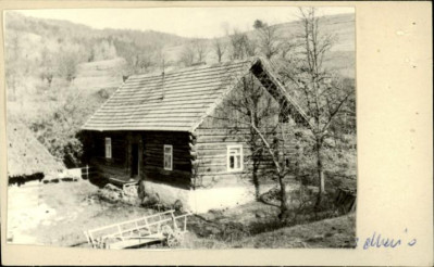 chałupa łemkowska, skan 2