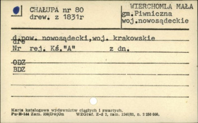 chałupa, skan 1