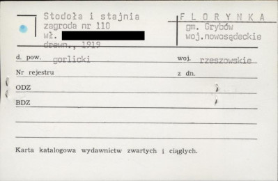 stodoła i stajnia, zagroda, skan 1