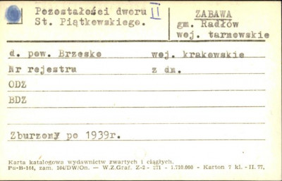 pozostałości dworu II, St. Piątkowskiego, skan 1