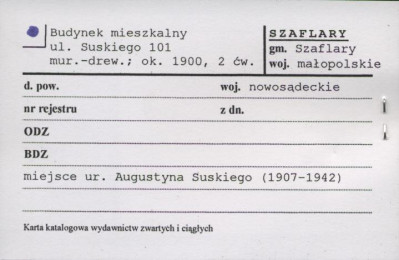 budynek mieszkalny, skan 1