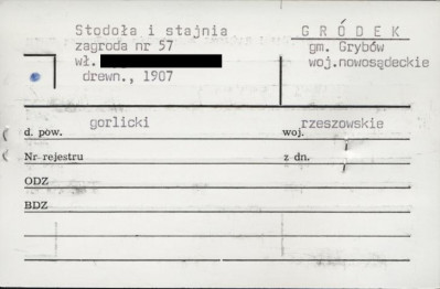 stodoła i stajnia, zagroda, skan 1