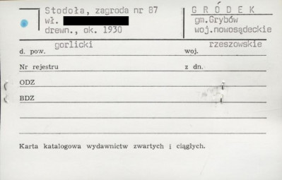 stodoła, zagroda, skan 1