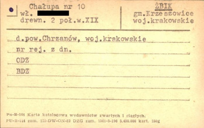 chałupa, skan 1