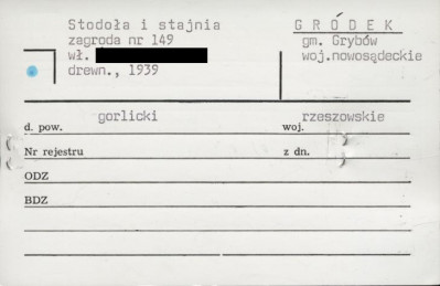 stodoła i stajnia, zagroda, skan 1
