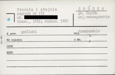 stodoła i stajnia, zagroda, skan 1