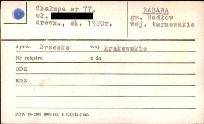 chałupa, skan 1