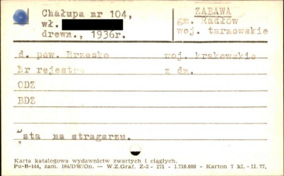 chałupa, skan 1