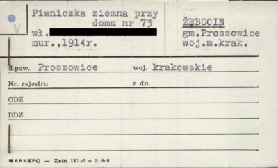 piwniczka ziemna przy domu, skan 1