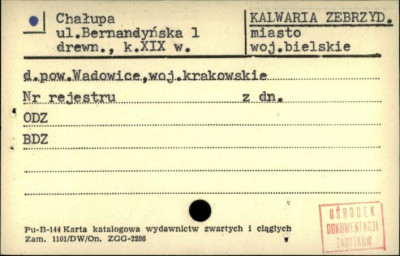 chałupa, skan 1