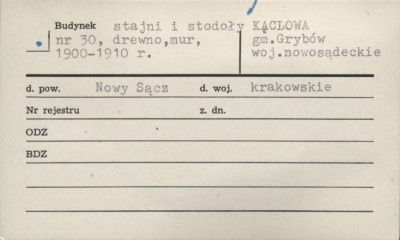 budynek stajni i stodoły, skan 1