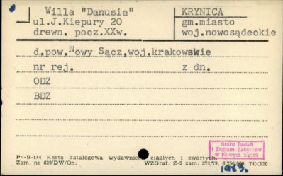 willa Danusia, skan 1