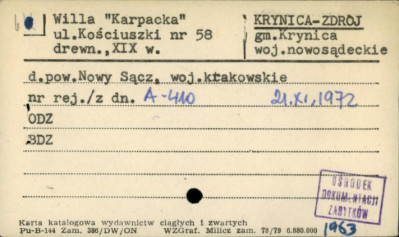 willa Karpacka, skan 1