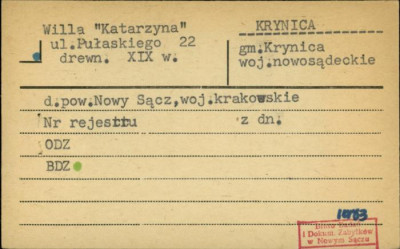 willa Katarzyna, skan 1