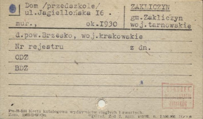 dom (przedszkole), skan 1