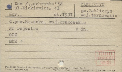 dom (ochronka), skan 1