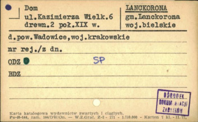 dom, skan 1
