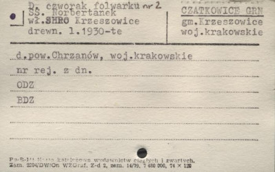 czworak - folwark, skan 1
