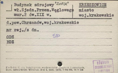 budynek zdrojowy Zofia, skan 1
