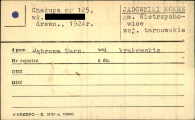 chałupa, skan 1