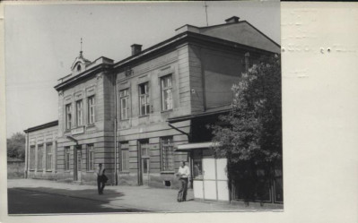 budynek stacji kolejowej Wieliczka, skan 2