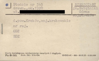 stodoła, skan 1