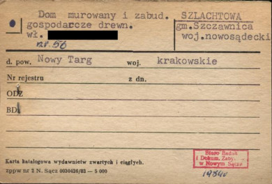 dom i zabudowania gospodarcze, skan 1