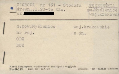 stodoła - zagroda, skan 1