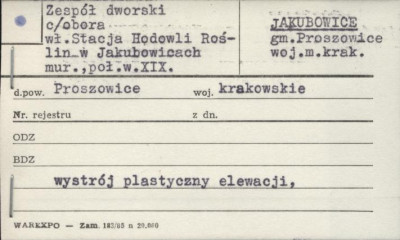 zespół dworski - obora, skan 1