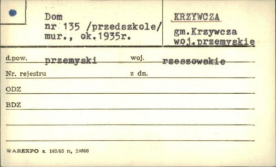dom /przedszkole/, skan 1