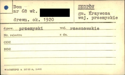 dom, skan 1