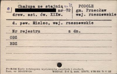 chałupa ze stajnią, skan 1