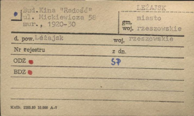 bud. kina Radość, skan 1