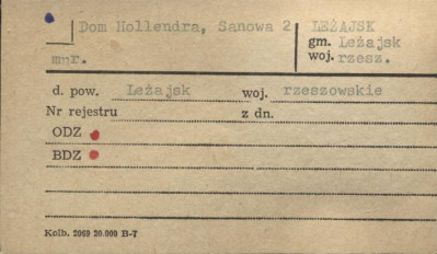 dom Hollendra, skan 1
