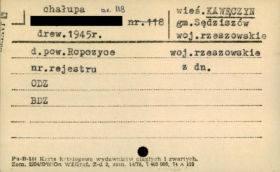 chałupa, skan 1