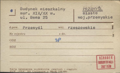 budynek mieszkalny, skan 1