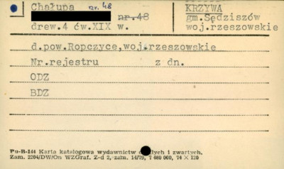 chałupa, skan 1