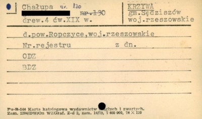 chałupa, skan 1
