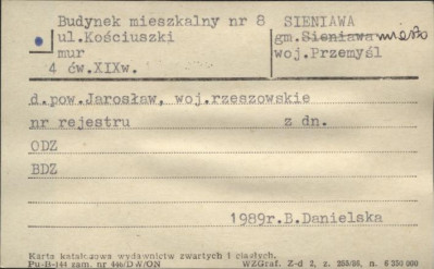 budynek mieszkalny, skan 1