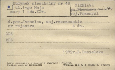 budynek mieszkalny, skan 1