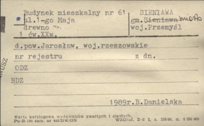 budynek mieszkalny, skan 1