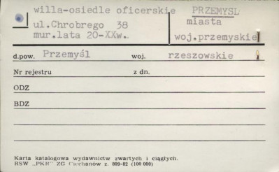 willa - osiedle oficerskie, skan 1