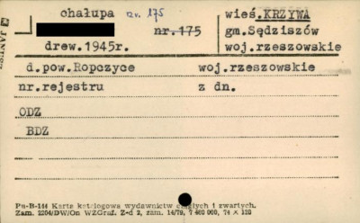 chałupa, skan 1