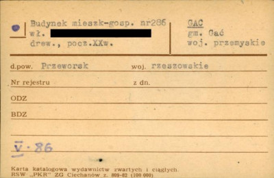 budynek mieszkalno-gospodarczy, skan 1