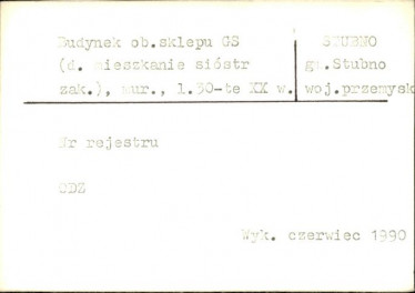 Budynek ob. sklepu GS (d. mieszkanie sióstr zak.), skan 1