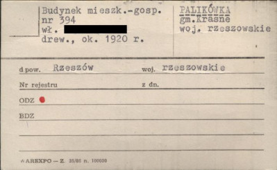 budynek mieszkalno-gospodarczy, skan 1