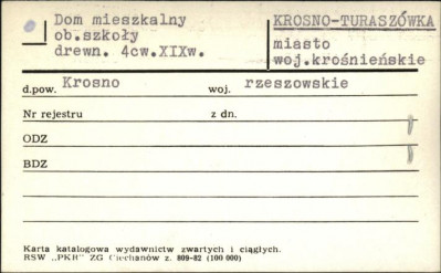dom mieszkalny, ob. szkoły, skan 1
