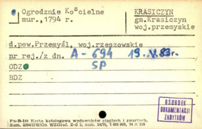 ogrodzenie kościelne, skan 1