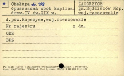 chałupa, skan 1